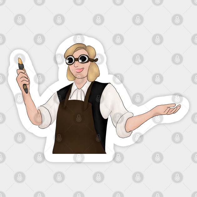 Thirteenth Doctor Sticker by alxandromeda